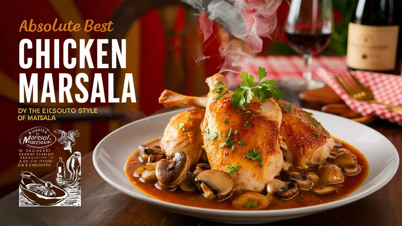 The absolute best chicken marsala